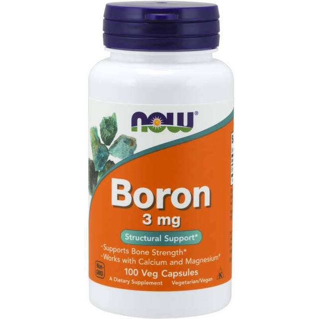 NOW Boron 3 mg - 100 Veg Capsules