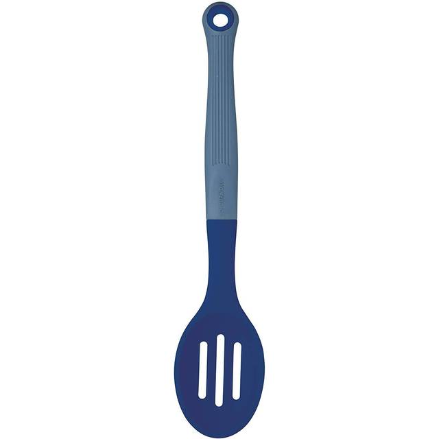 Colourworks Brights Pink Silicone-Headed Slotted Spoon