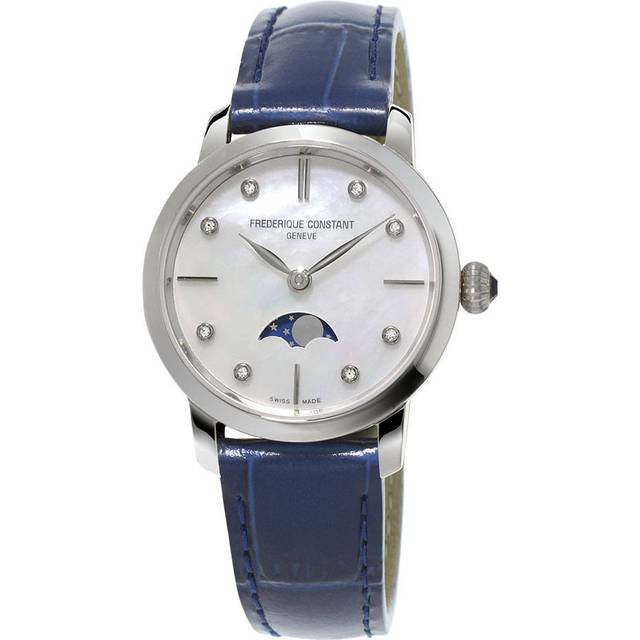 Frederique Constant FC-206MPWD1S6 Slimline Moonphase Damenuhr