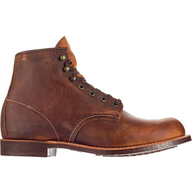 Red Wing 3343 Blacksmith Nubuck Leather 6 Inch Men's Ankle Boots - Copper - UK 7