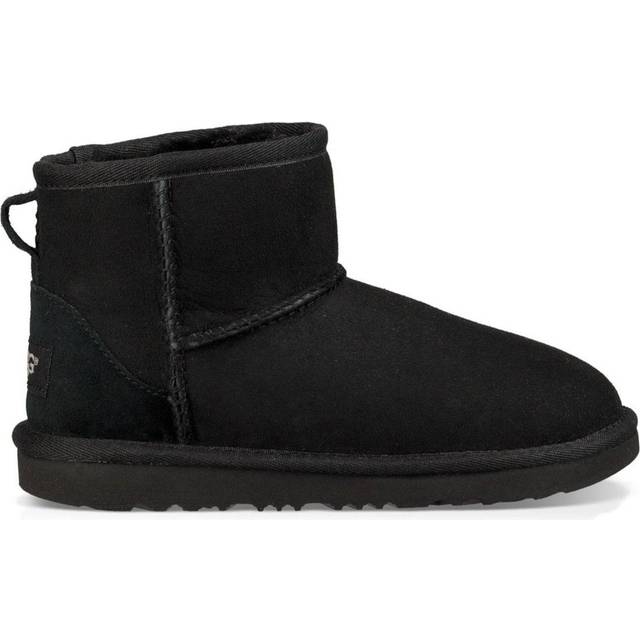 UGG DS' CLASSIC MINI II unisex – barn Klassisk stövel, Svart, 33.5 EU
