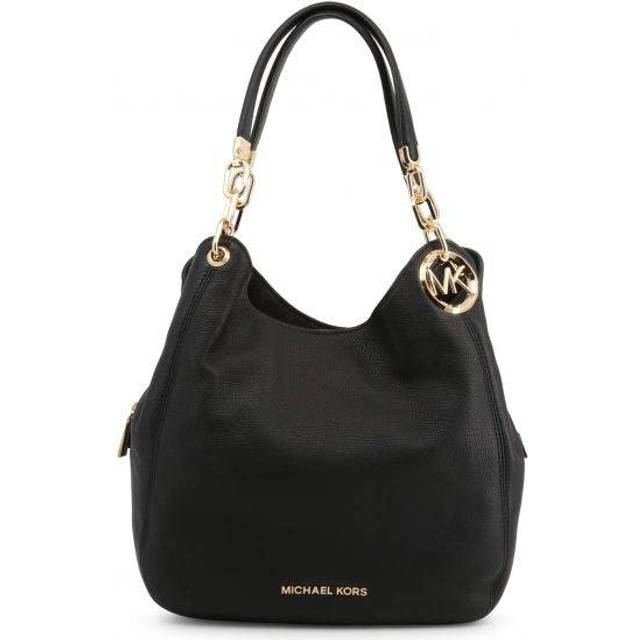 Michael Kors Black Pebbled Leather Shoulder Bag deals