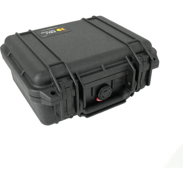 Peli 1200 SVF Flight Case with Foam, 235 x 181 x 105mm (Silver)
