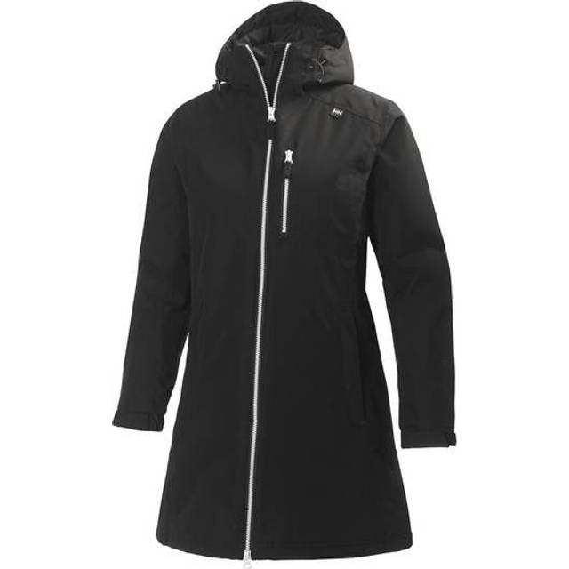 Helly Hansen - Women's Long Belfast Winter Jacket - Winter jacket size M, black