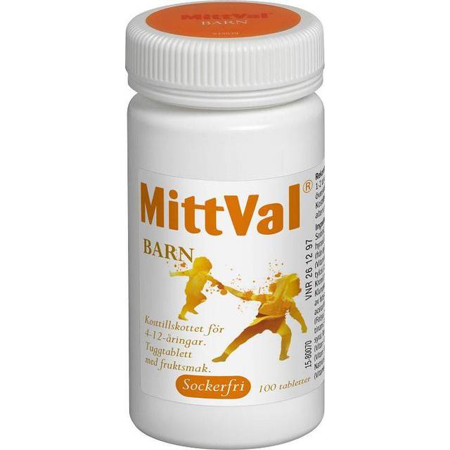 MittVal Barn 100 tuggtabletter