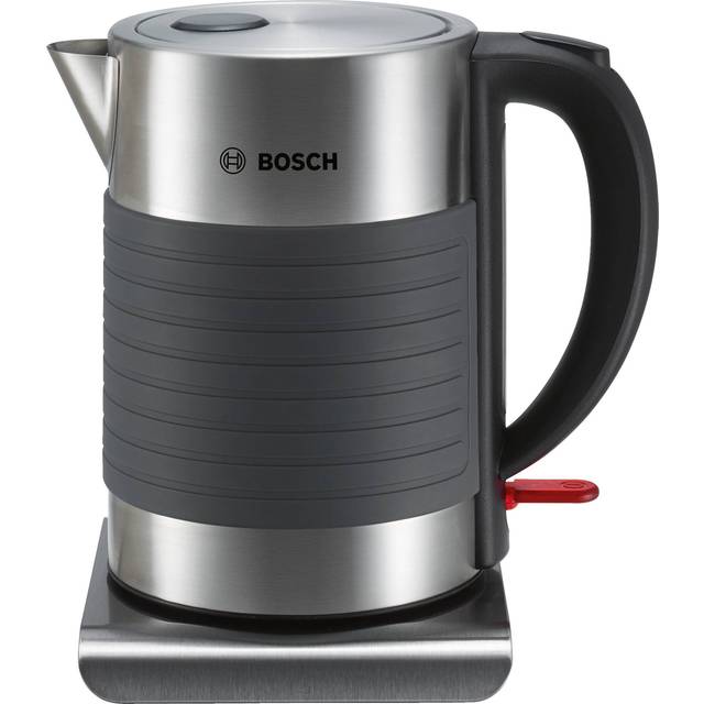BOSCH Silicone TWK7S05GB Jug Kettle - Graphite, Black,Silver/Grey