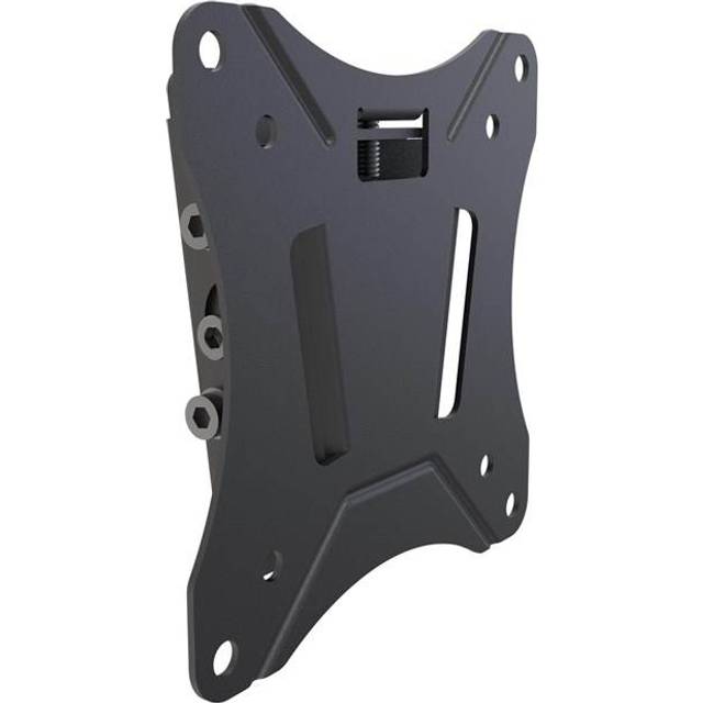 VISION Monitor Tilting Wall Mount - LIFETIME WARRANTY - fits display 10-34" with VESA sizes 75 x 75 or 100 x 100 - tilt -3 to 12 degrees - thumbscrews used to fix display for fast assembly - landscape or portrait - SWL 25 kg / 55 lb - black