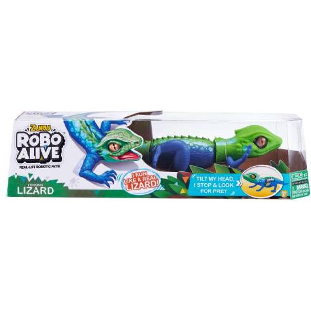 Robo Alive Lurking Lizard Red / Blue