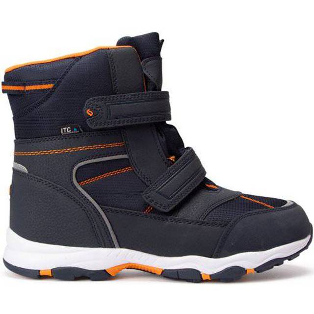 Leaf Siljan Vinterkänga, Navy/Orange, 23