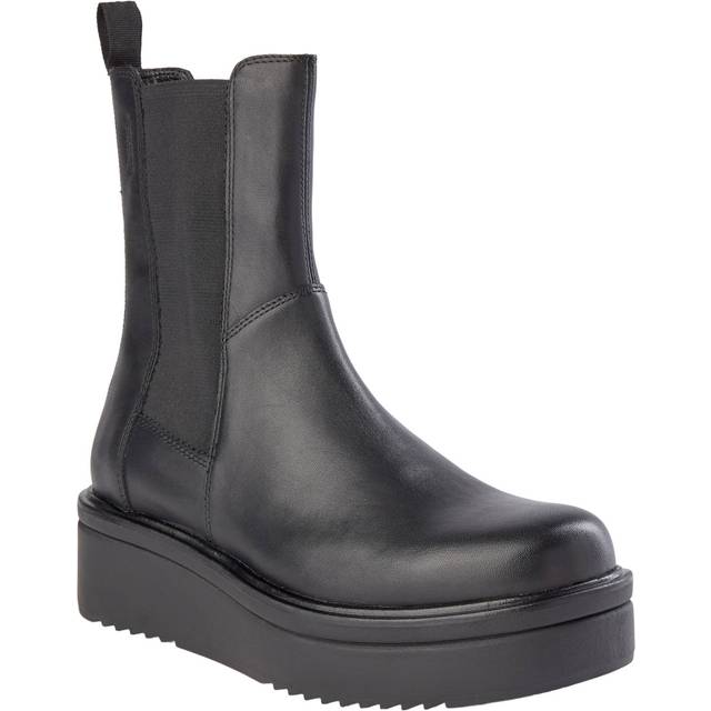 Vagabond Women's Tara Platform Chelsea Ankle Boots Black - UK 6 / EU 39