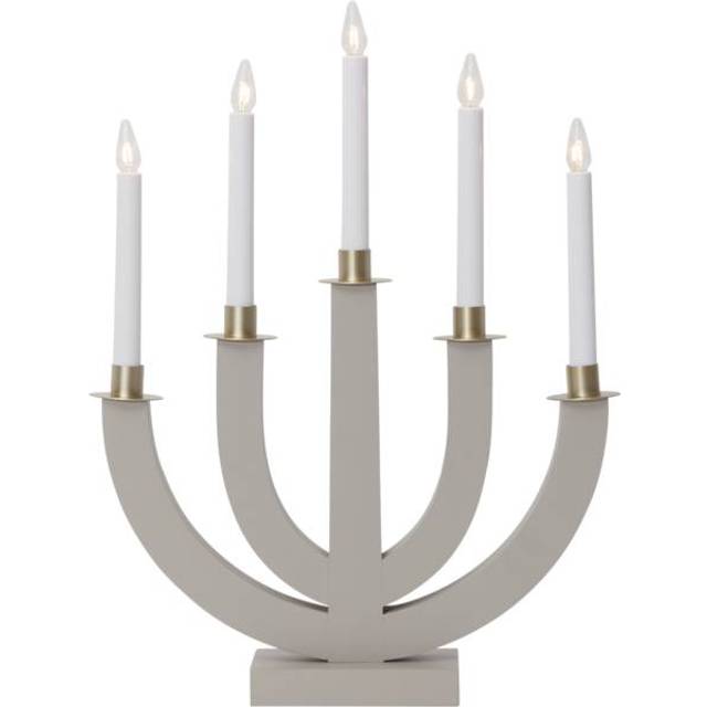Star Trading Eli adventsljusstake Beige