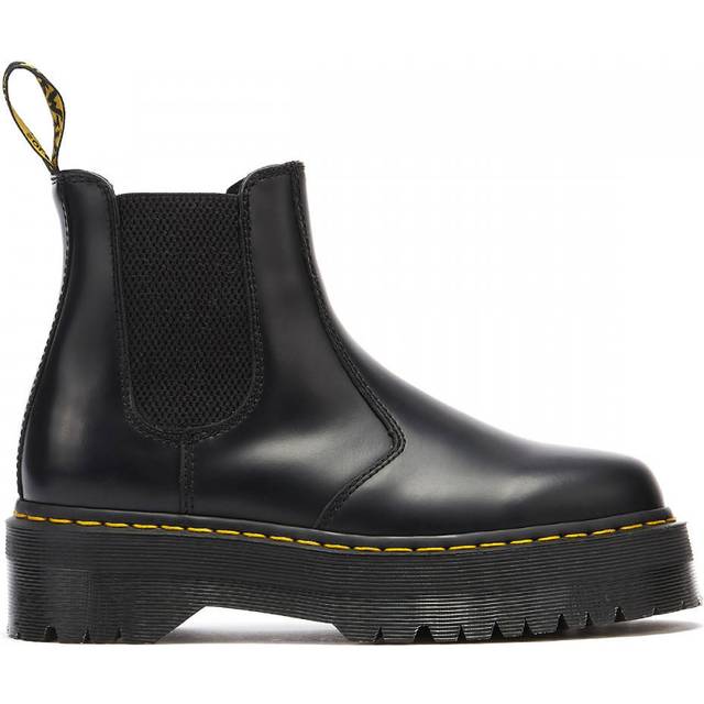 DR. MARTENS 2976 Quad Black Polished Smooth |Svart |44
