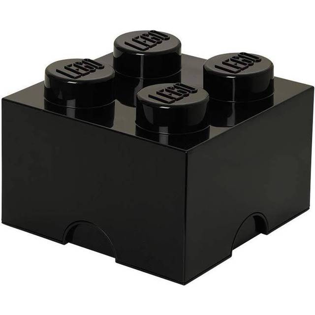 LEGO Storage Brick 4 - förvaringslåda med lock - bright red