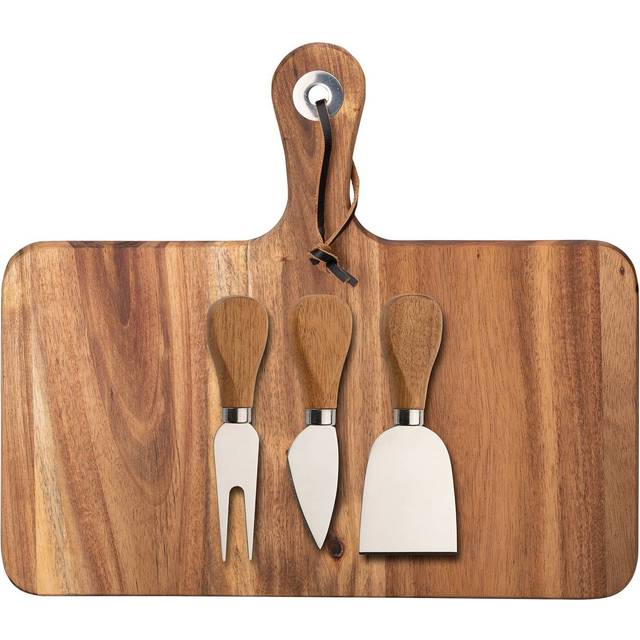 Oline Ostbricka handtag Akaciaträd 3 ostverktyg längd 29 cm