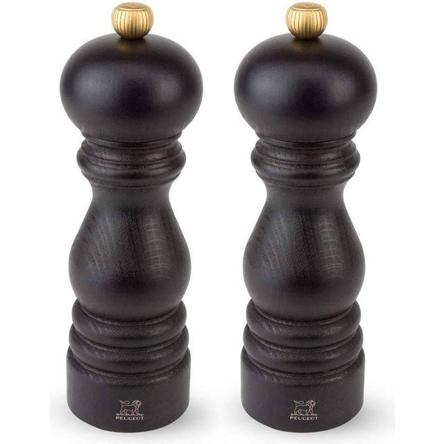 Peugeot Paris U'Select Pepper and Salt Mill 18 cm Natural Beechwood - Steel Grinding Mechanism
