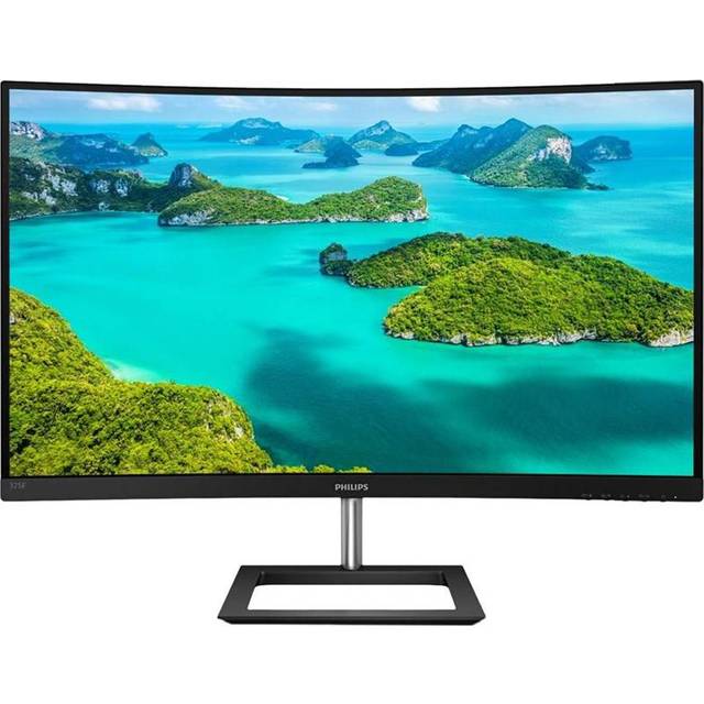 Philips E Line 325E1C/00 platta pc-skärmar 80 cm (31.5") 2560 x 1440 pixlar Quad HD LCD Svart