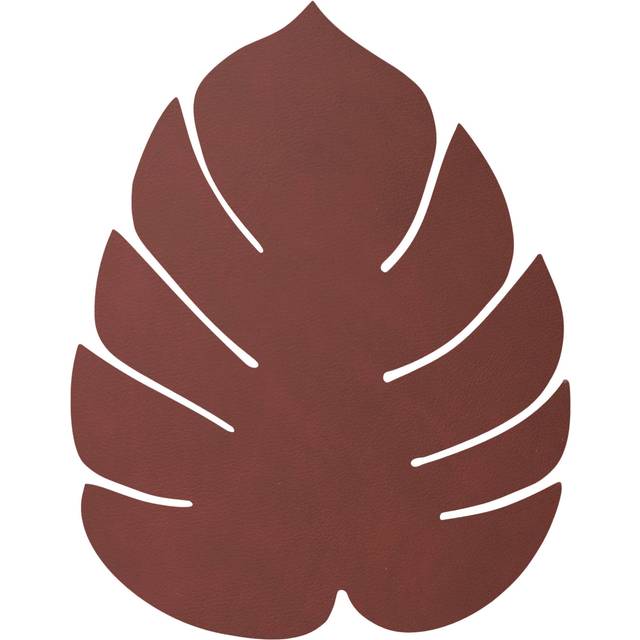 LIND DNA Monstera Leaf Hippo glasunderlägg Guld - Guldfärgad