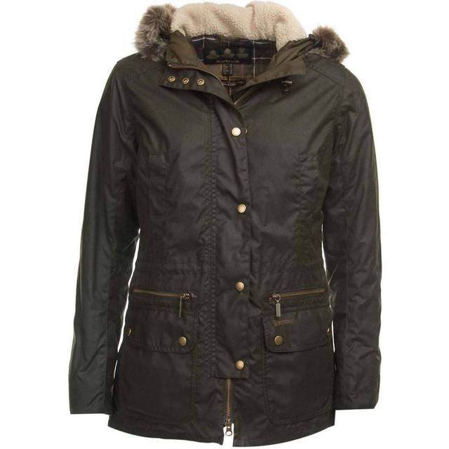 Barbour Kelsall Wax Parka - Black