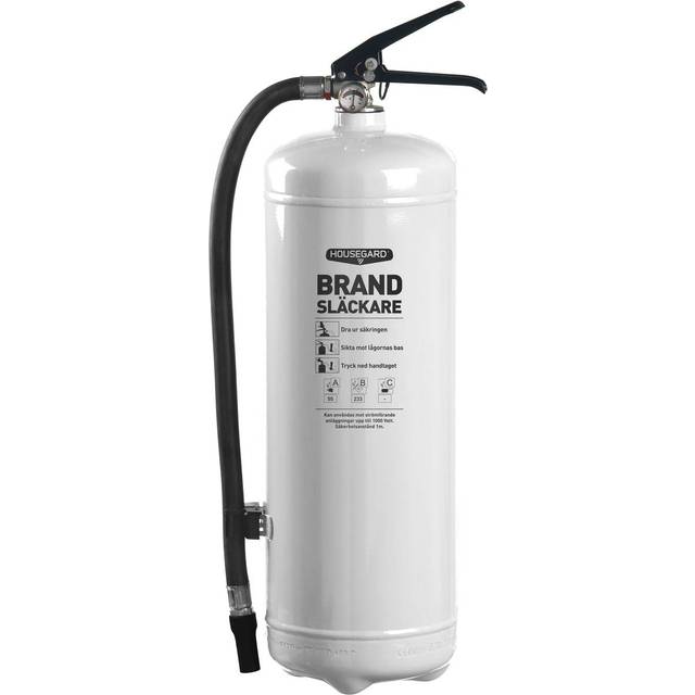 Housegard 6 kg Pulversläckare Röd PE6GEB 43A