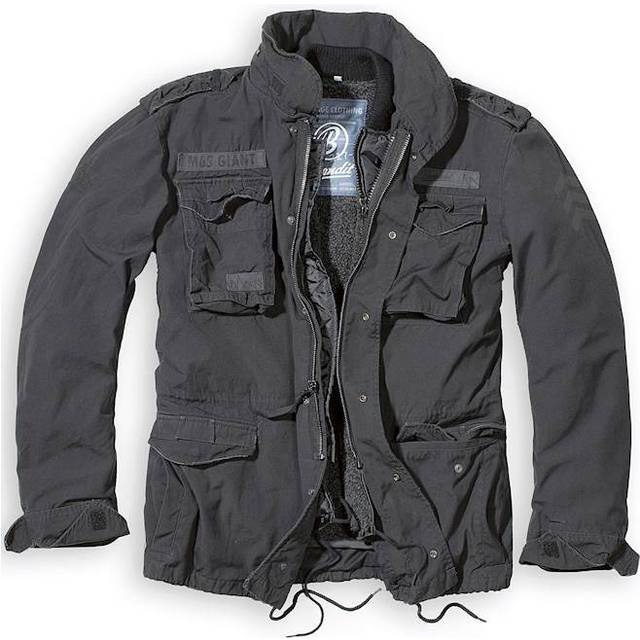 Brandit M65 Giant herrjacka, parkas, vinterjacka, svart, M