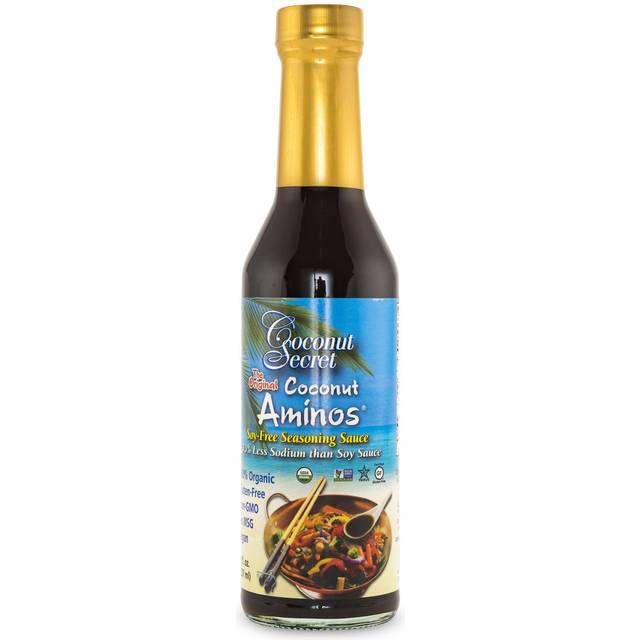 Coconut Secret Coconut Aminos Seasoning Sauce & Marinade Soy Free 8 fl oz