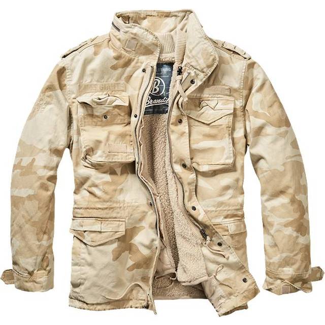 Brandit M65 Giant herrjacka, parkas, vinterjacka, Flerfärgad (sandstorm), 4XL