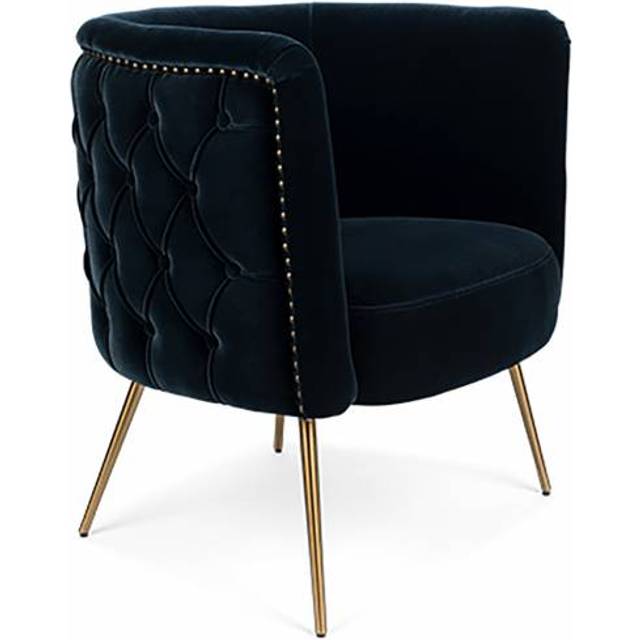 Bold Monkey Such A Stud Lounge Chair - Dark Blue