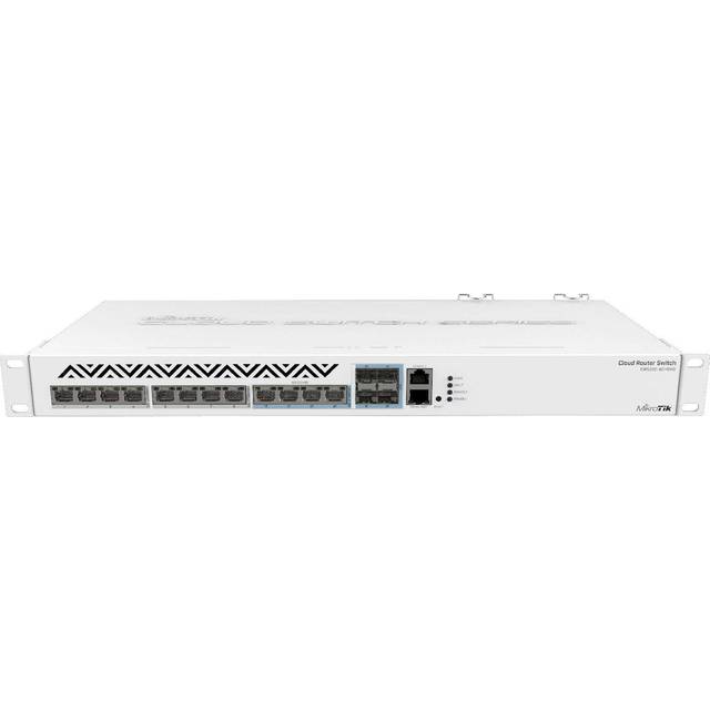 Mikrotik CRS312-4C+8XG-RM network switch L3 10G Ethernet (100/1000/10000) 1U White (CRS312-4C+8XG-RM)