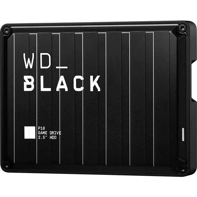 WD_BLACK P10 Game Drive WDBA3A0040BBK - Hårddisk - 4 TB - extern (bärbar) - USB 3.2 Gen 1 - sort