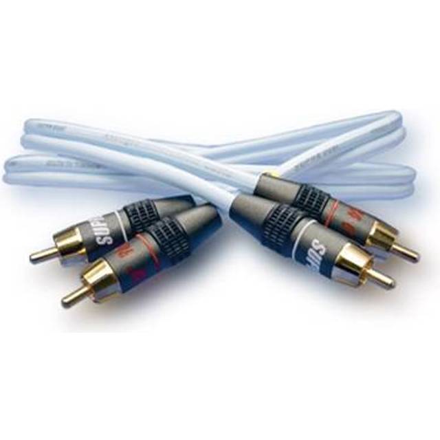 Supra Dual-RCA ljudkabel, 5 meter