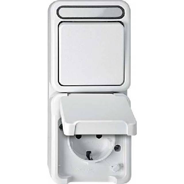 MEG3494-8029 - Combination switch/wall socket outlet MEG3494-8029