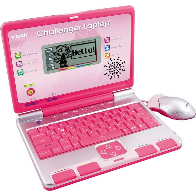 Vtech Challenger Laptop - Pink - One Colour