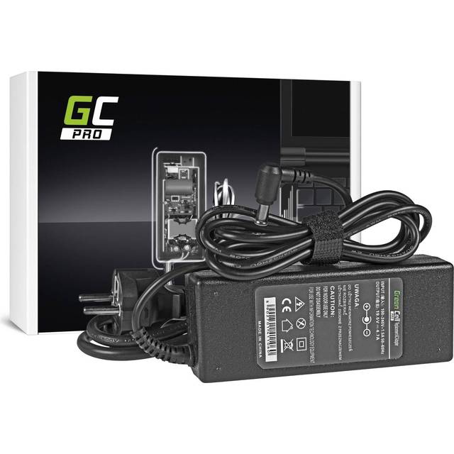 Green Cell Pro Laddare för Sony Vaio, 19.5V 4.7A 90W - Svart