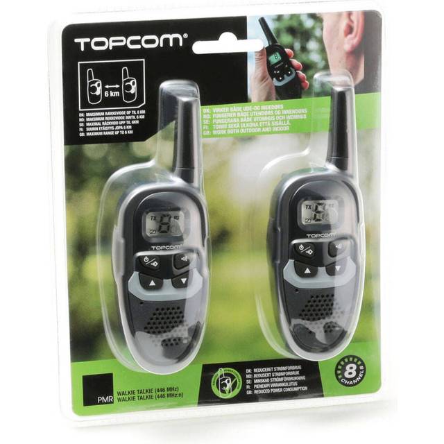 Walkie-Talkies (PMR) Afstand op til 6 km