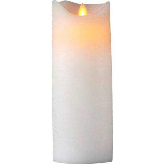 Sirius LED Kerze Sara Exclusive 7,5 x 20 cm weiß