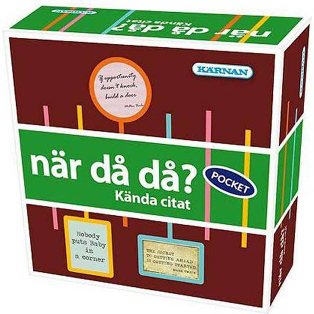 När Då Då Pocket Kända Citat