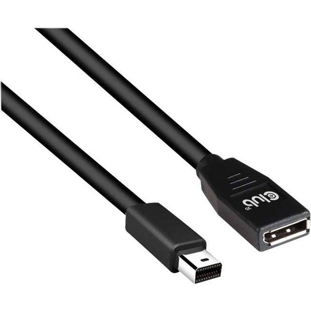 Mini DisplayPort? till DisplayPort?1.4 förlängningskabel 8K60Hz DSC1.2 HBR3 HDR st/B. 1 meter 32AWG