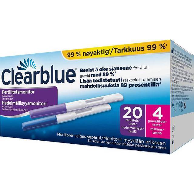 Clearblue Teststickor till  Advanced Fertilitetsmonitor