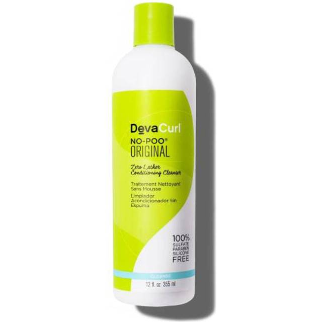 DevaCurl No Poo-Zero Lather Conditioning Cleanser, 12 Fluid Ounce