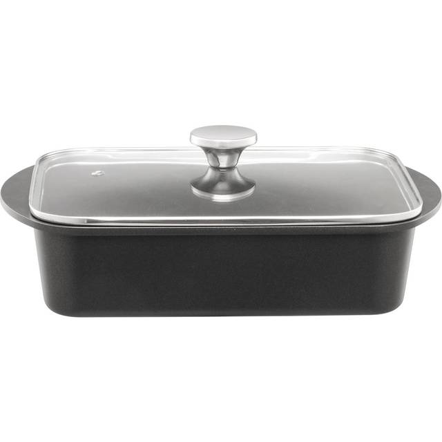 Heirol - Gryta Med Lock 30 Cm 4,5 L - Svart