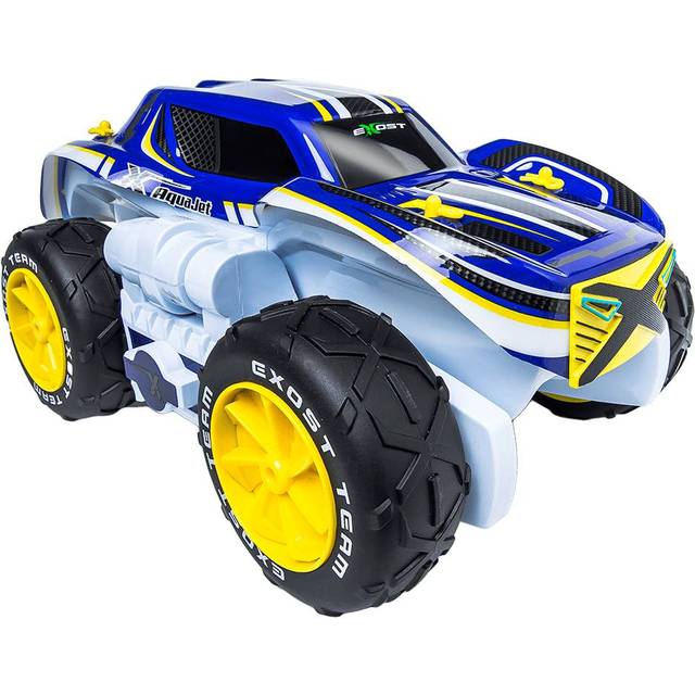 Exost Radio-Controlled Amphibious Car Mini Aqua Jet Remote Control Toy Car