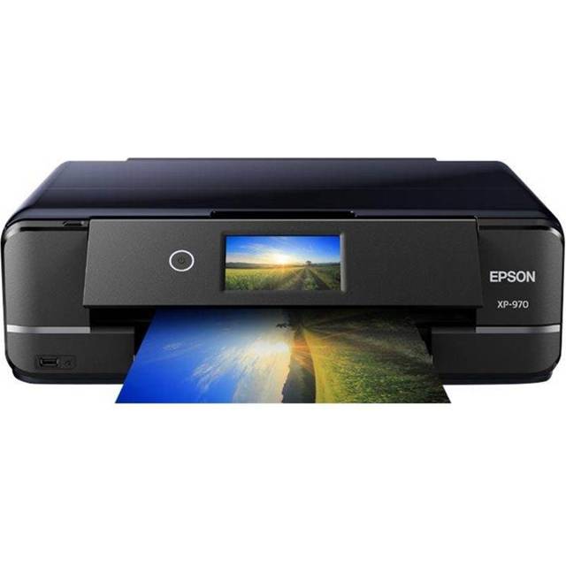 Epson Expression Photo XP-970 Allt-i-ett A3 bläckstråleskrivare med WiFi (3 i 1) [10,5kg✔️]