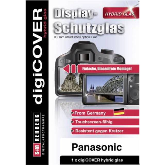 digiCOVER hybridglas skärmskydd Panasonic LUMIX S 1/S 1R