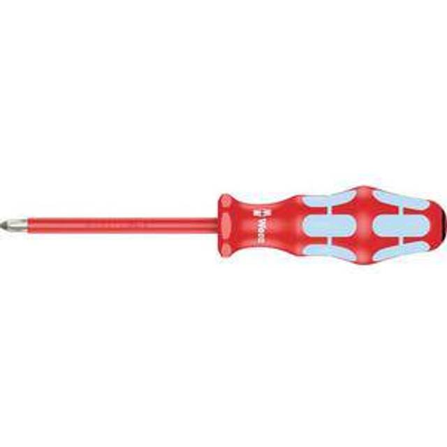 Wera Kraftform 3165I VDE Pozi Stainless Steel Screwdriver PZ2 100mm