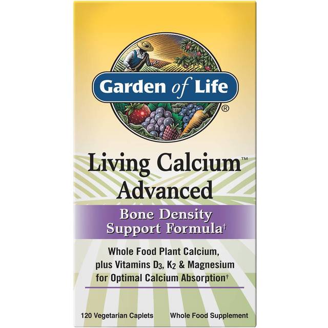 Garden of Life  Living Calcium Advanced  120 Vegetarian Caplets
