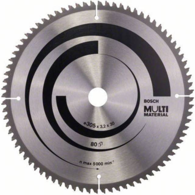 Bosch Multi Material Cutting Mitre and Table Saw Blade 305mm 80T 30mm
