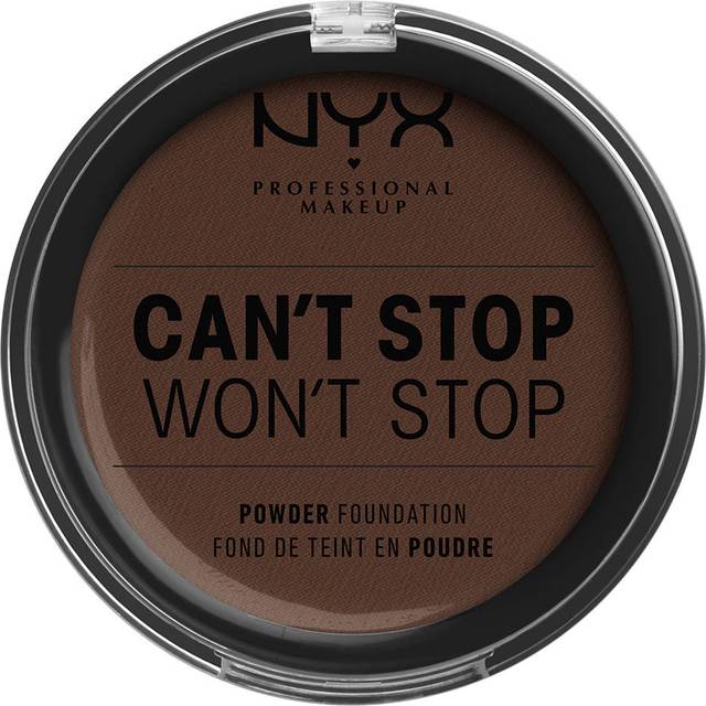 NYX Professional Makeup Can't Stop Won't Stop Powder Foundation 24 Deep Espresso