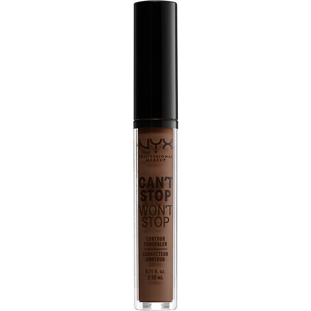 NYX PROFESSIONAL MAKEUP, flytande concealer, Can't Stop Won't Stop Concealer, nyans: Deep, 3,5 ml