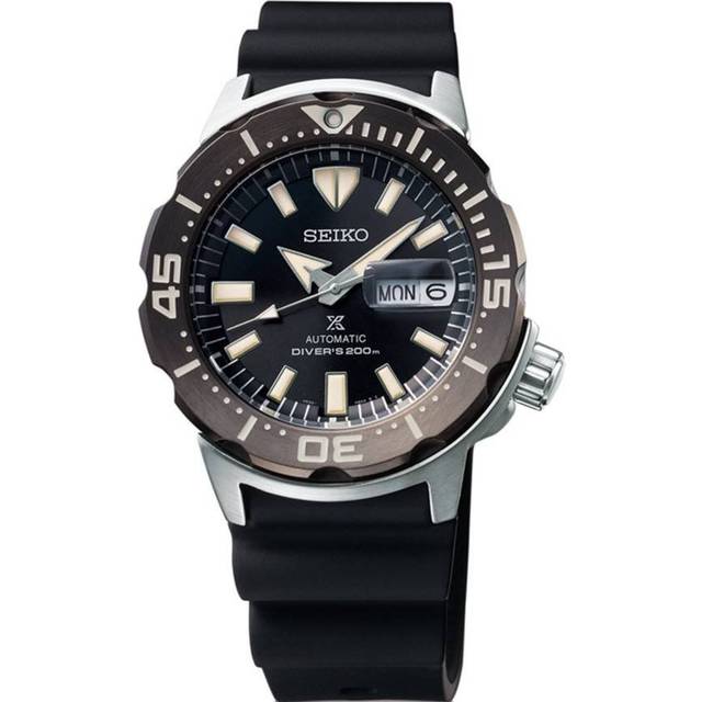 Seiko Watch Prospex Monster Mens D - Black
