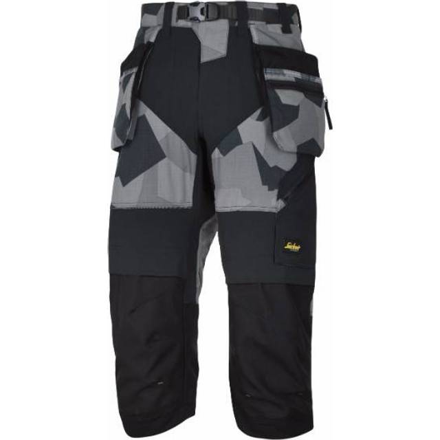 Snickers Workwear 6905 FlexiWork Piratbyxa svart 54